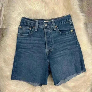 Levis ribcage cutoffs buttonfly jeans sz 25